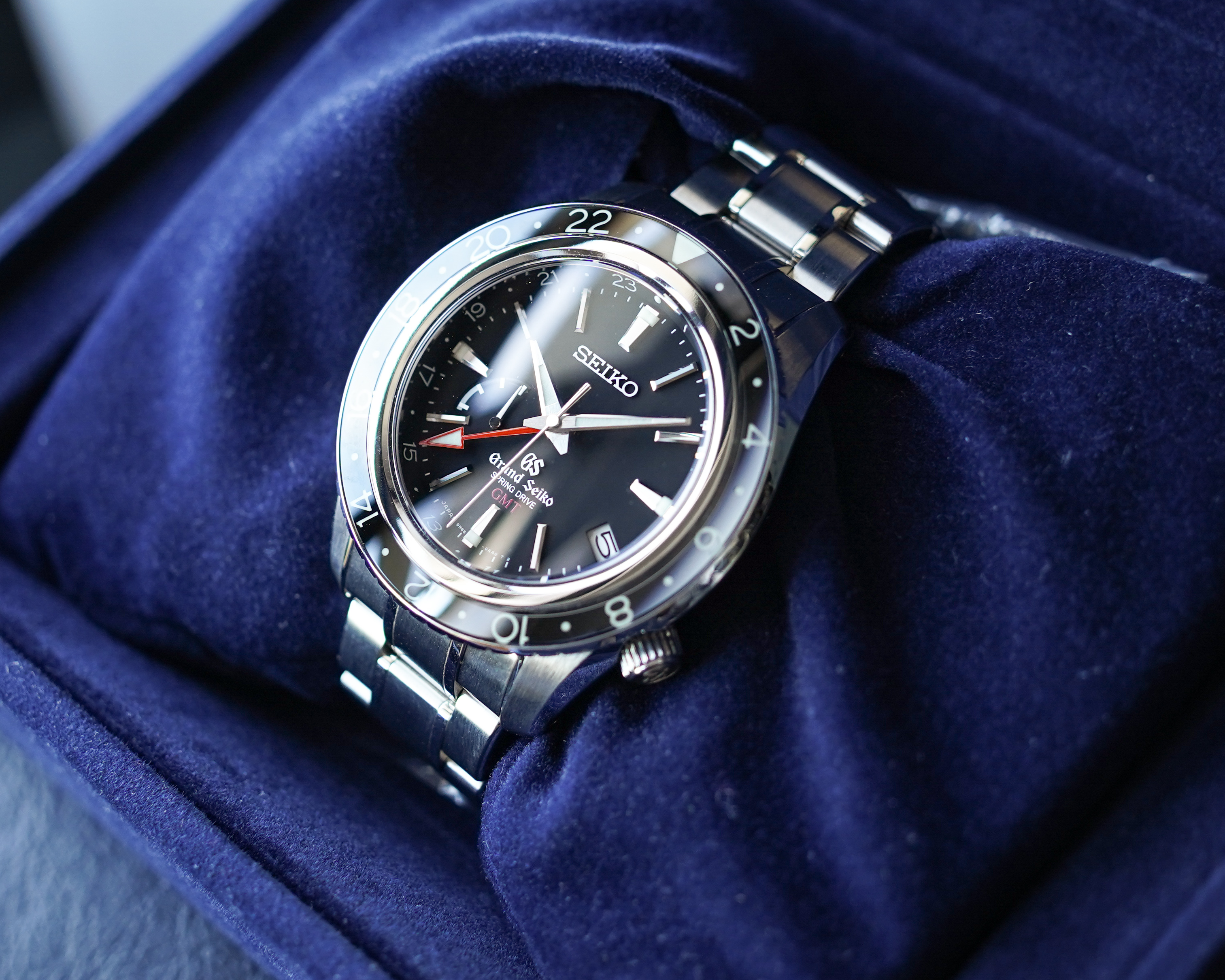 The OG Crand Seiko Spring Drive GMT SBGE001