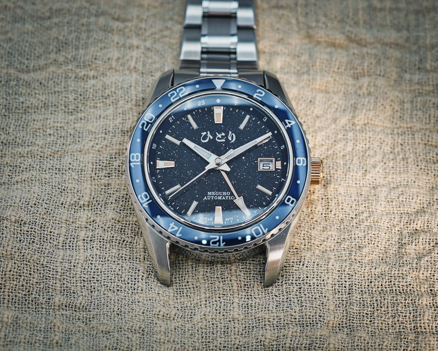 Crafting the Starry Sky in Aventurine - Meguro GMT Hoshizora