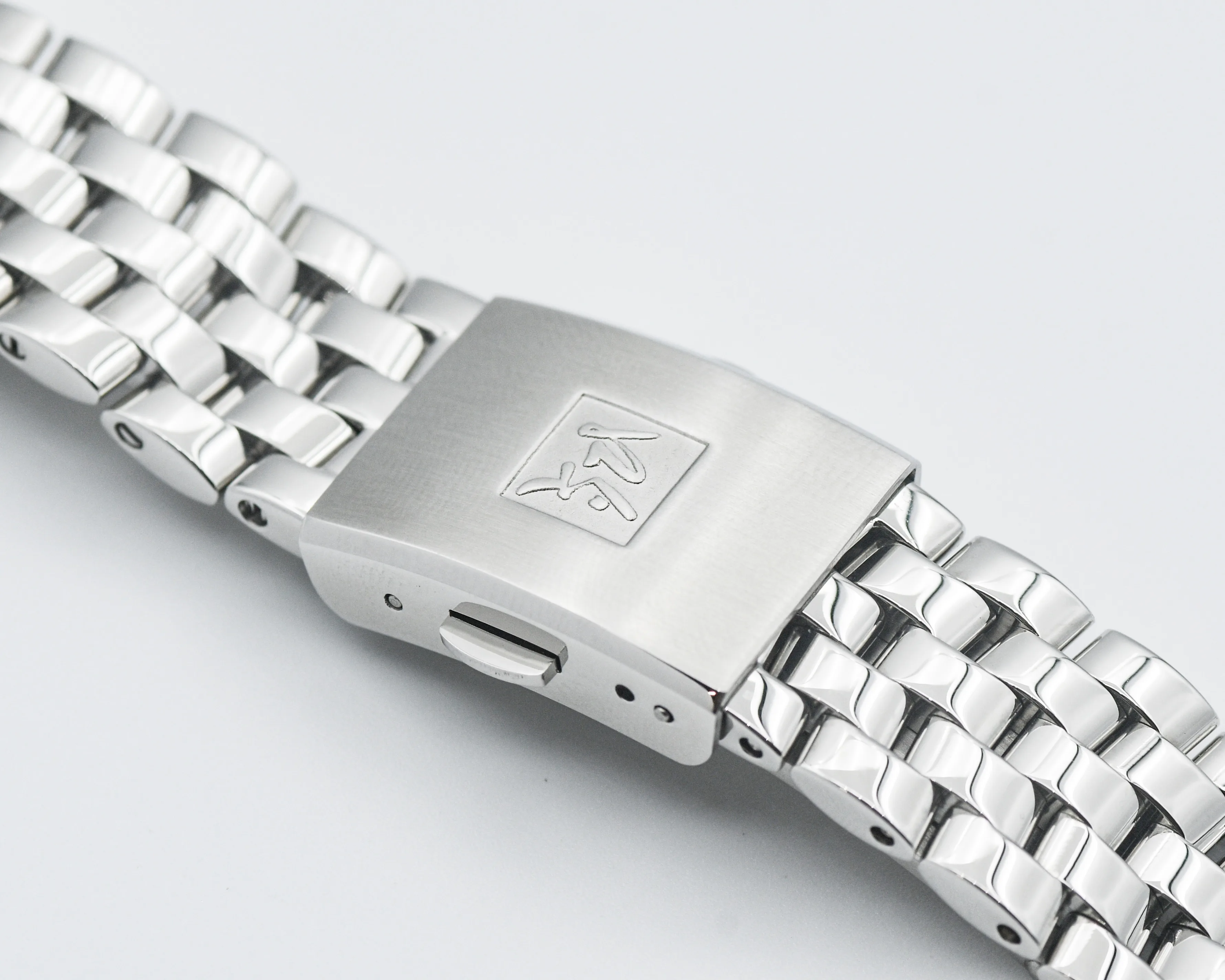 The Karumo bracelet's signed clasp