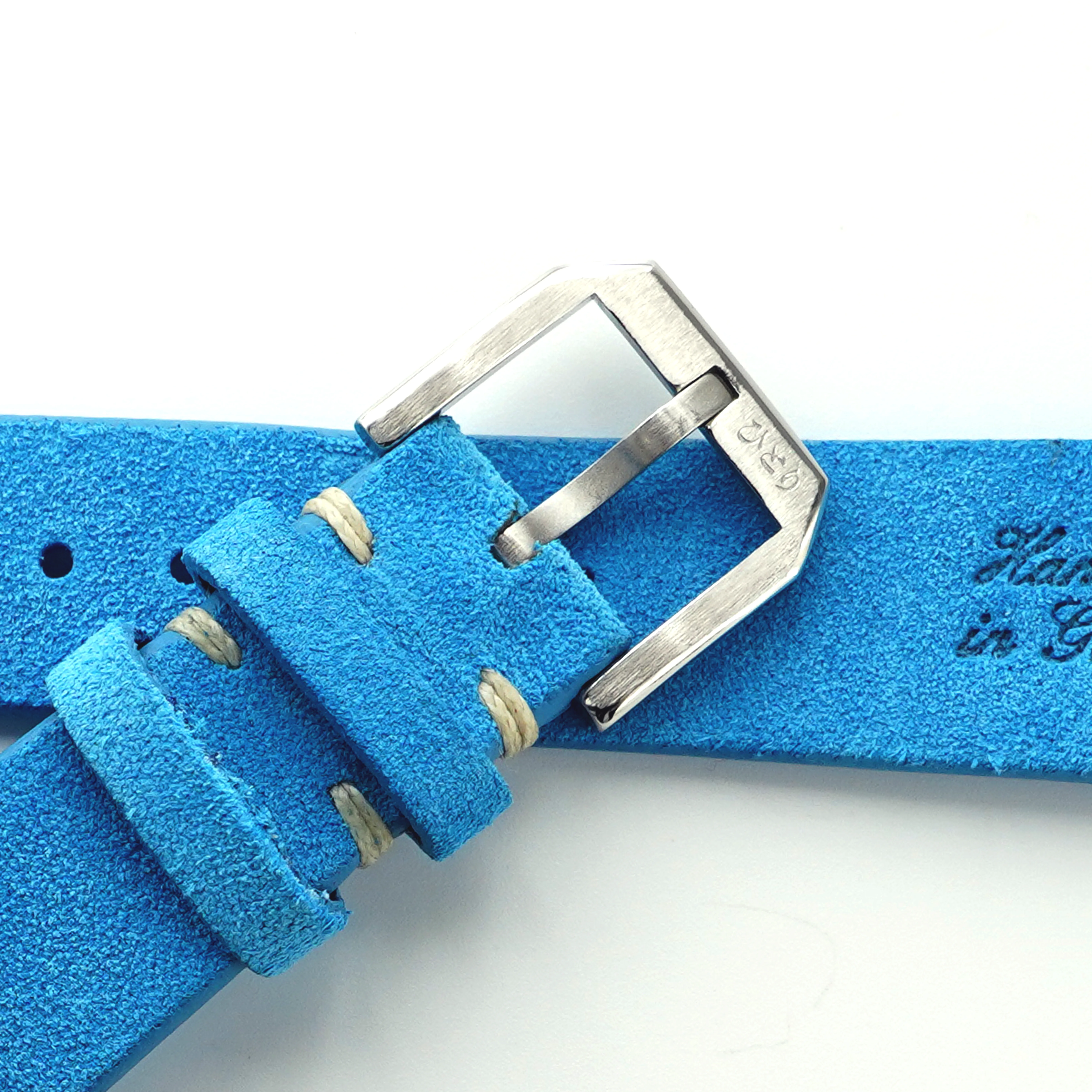 Hitori Suede Strap Light Blue, view 3