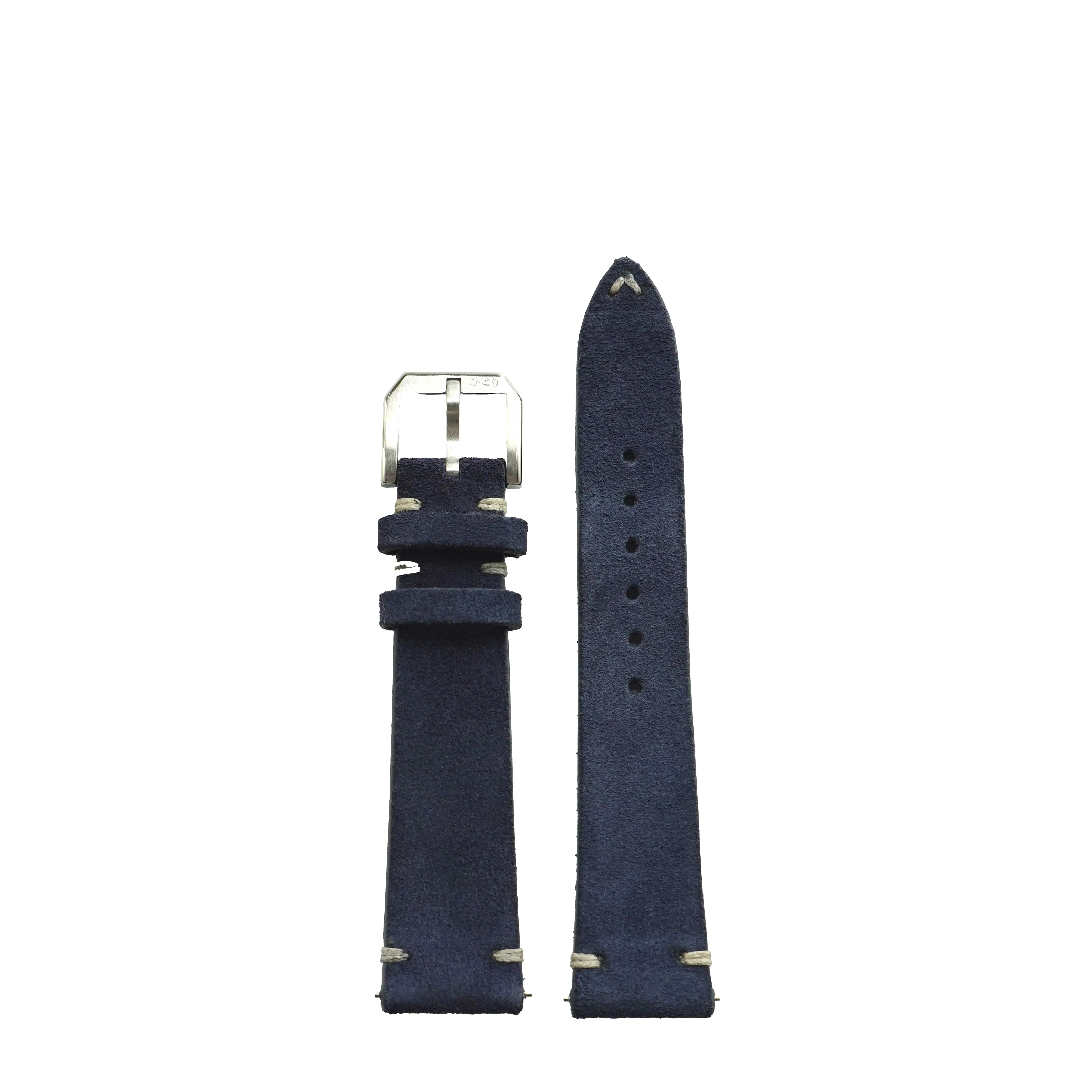 Hitori Suede Strap Navy Blue