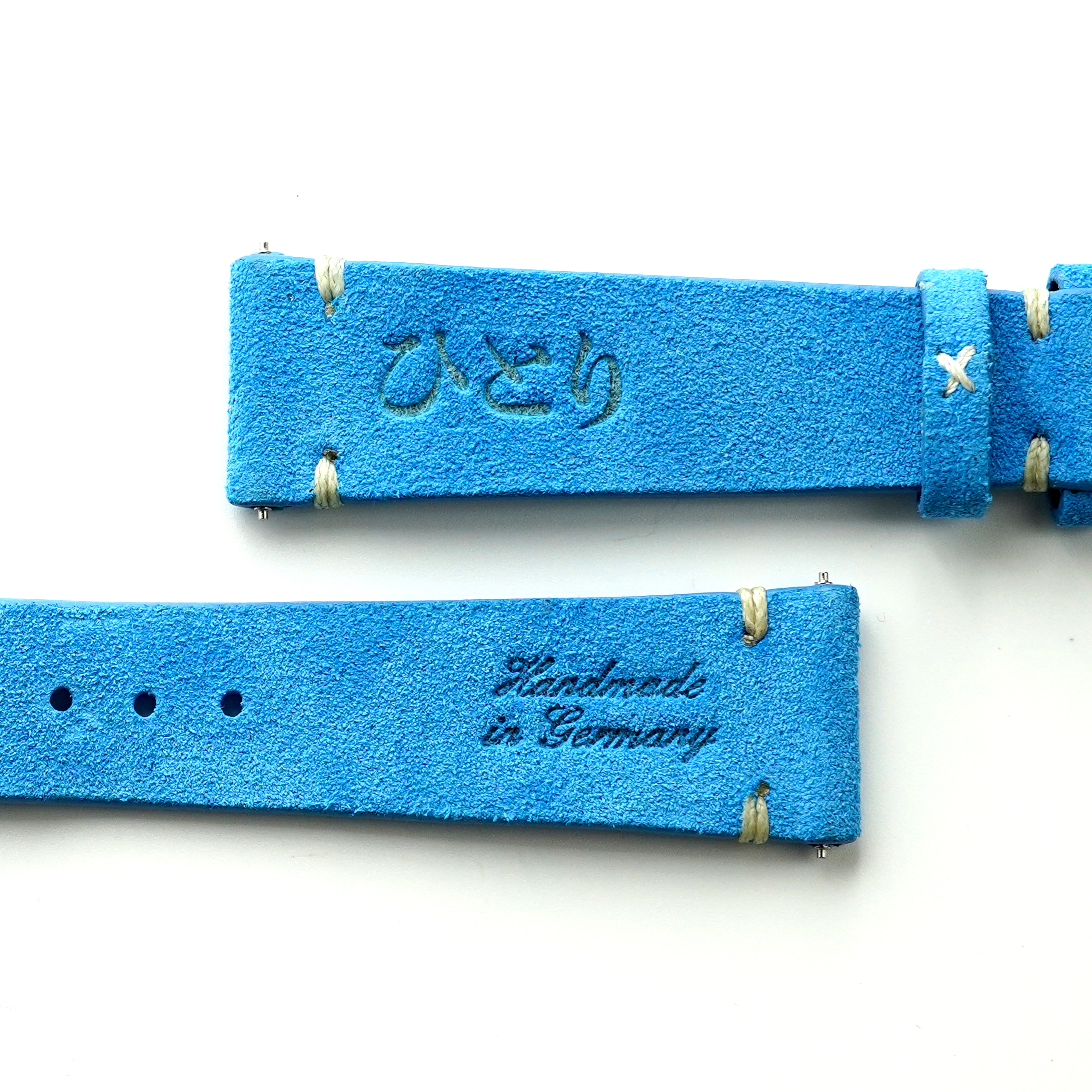 Hitori Suede Strap Light Blue, view 2