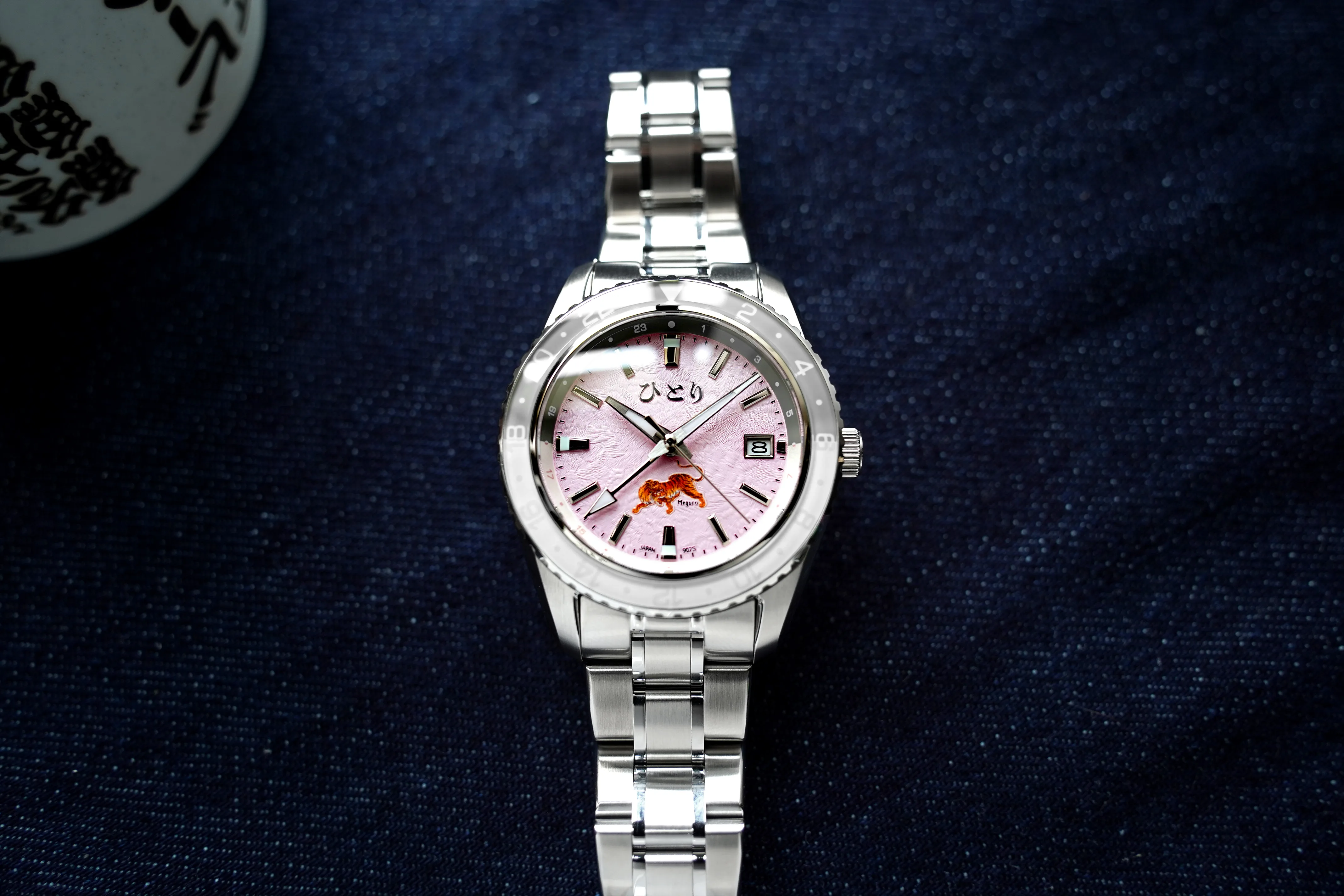 Meguro GMT Tora Blossom Pink -  Ltd Ed 60 pcs